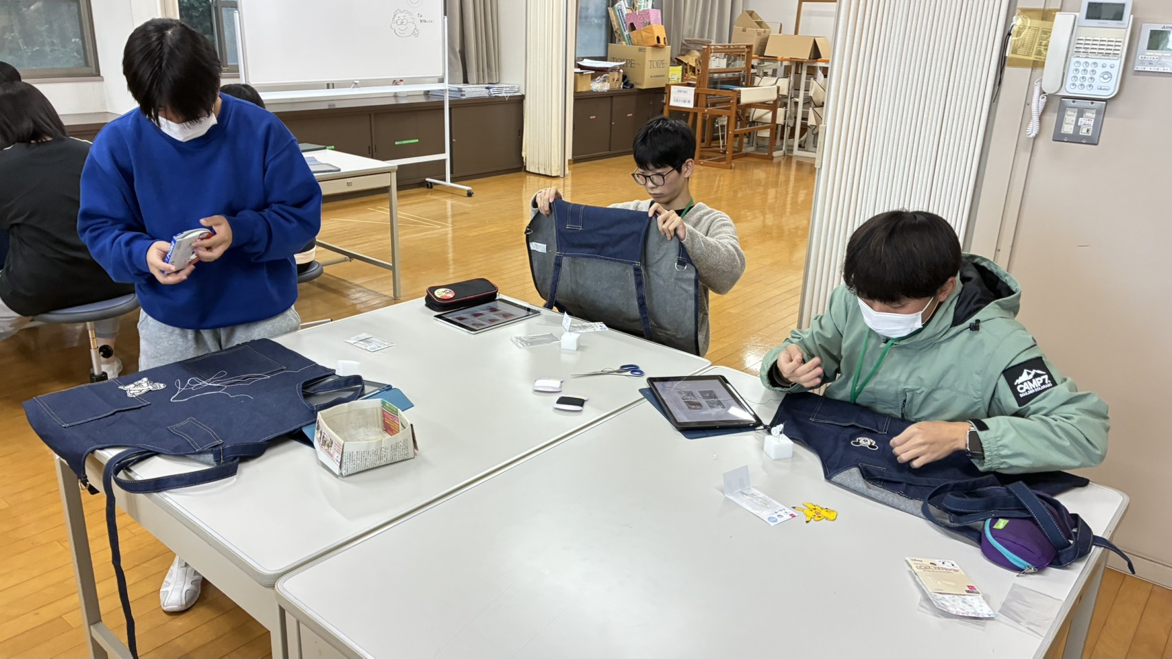 ✂️基礎作業学Ⅰ「手縫い」授業を行いました🧵のヘッダー画像